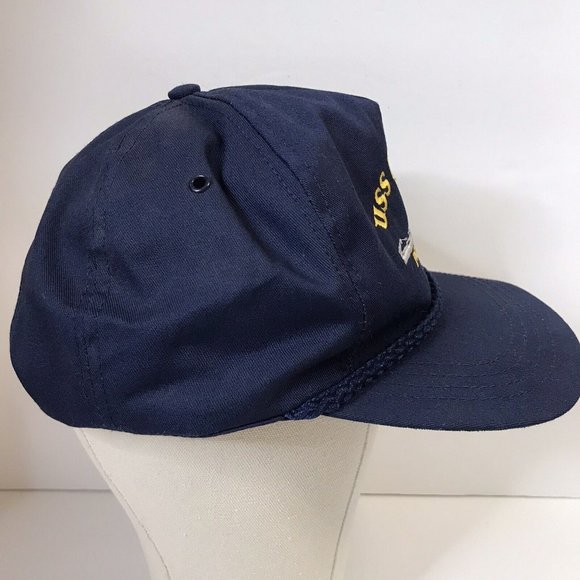 Vintage Made in USA USS Arizona Pearl Harbor Hawaii Snapback Hat - Picture 3 of 10